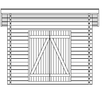 Timmerlador PS-M Pulpettak 10,5m² - Timmerlador - 6424110257101 - 5