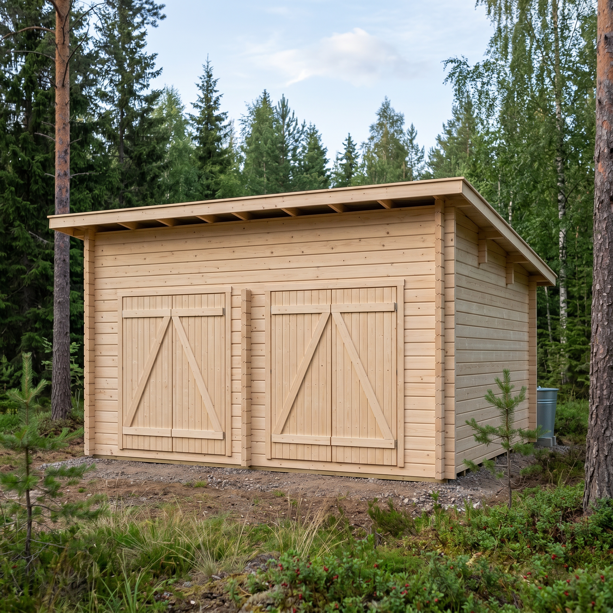 Timmerlada PS-XL Pulpettak 19,3m‚ - Timmerlador - 6424110257125 - 2