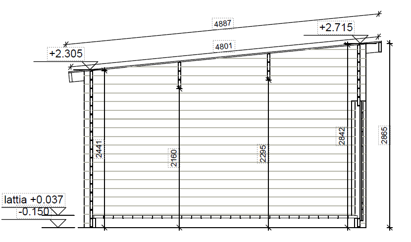 Timmerlada PS-XL Pulpettak 19,3m‚ - Timmerlador - 6424110257125 - 4