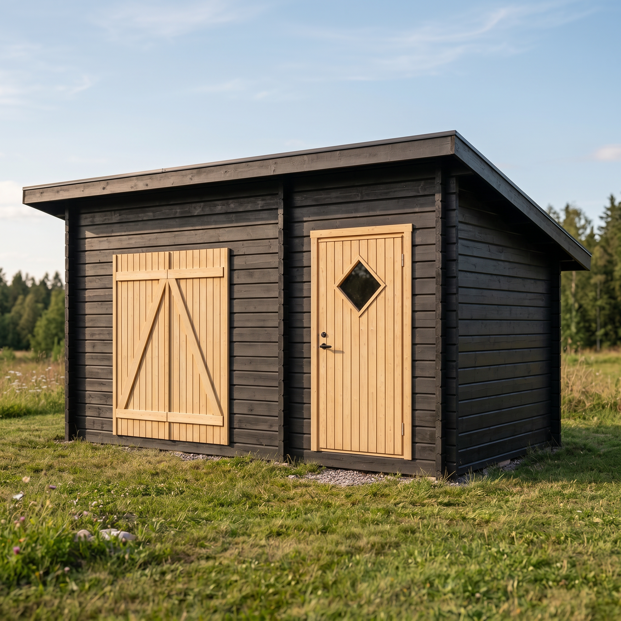 Pulpettiförråd + WC, P-M+WC - Utedass - 6424110257576 - 2