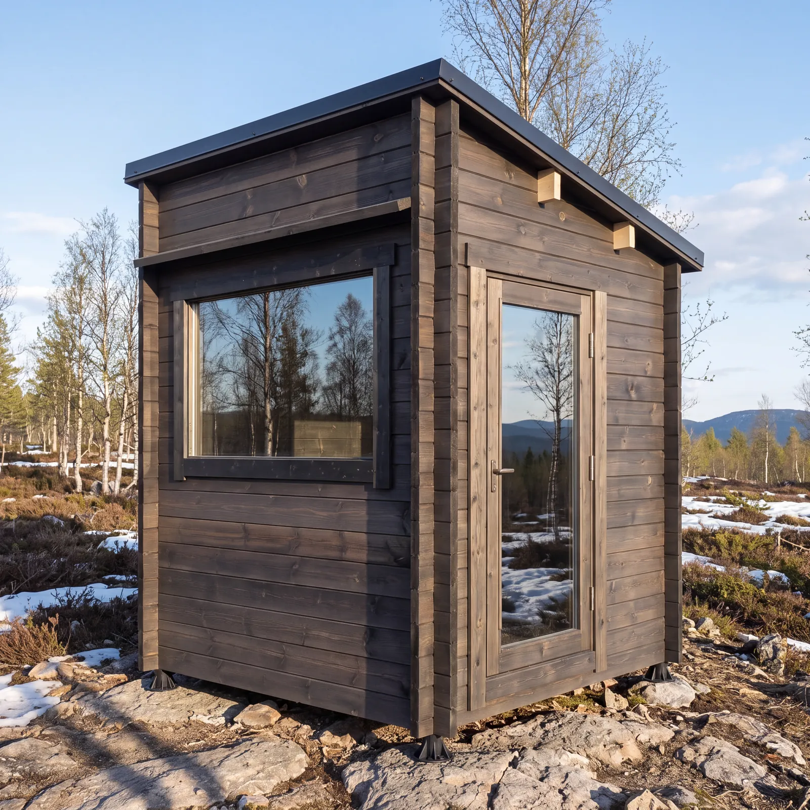 Kuutio Sauna (4,2 m²)
