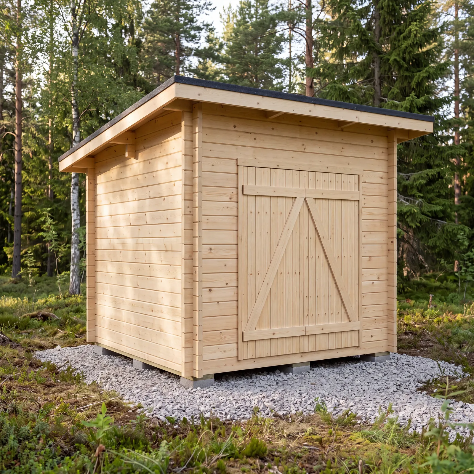 LP Garden PS-S (6,7 m²) Pulpettikattoinen pihavarasto