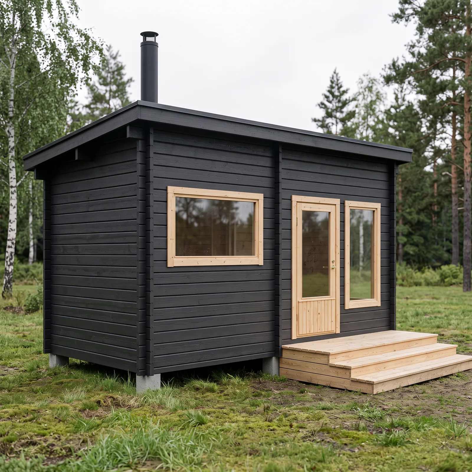 Saana 12, Sauna