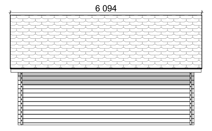 Autotalli AT22L (22 m²) kuva 6