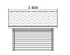 LP Garden S-S (6,7 m²) Suoraseinäinen pihavarasto kuva 9