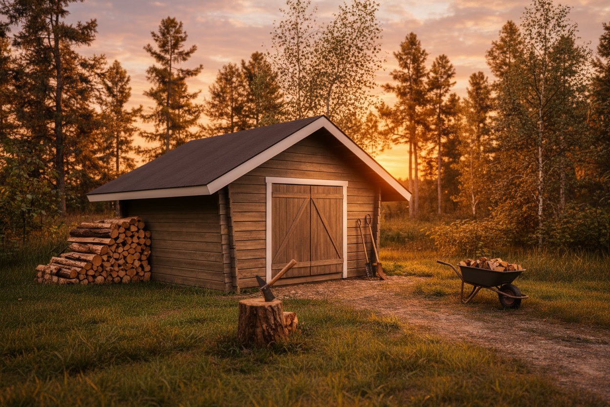 Hirsilato Kymppi Umpiseinä 10m2 - Hirsiladot ja Pihaladot - 6424110255503 - 1