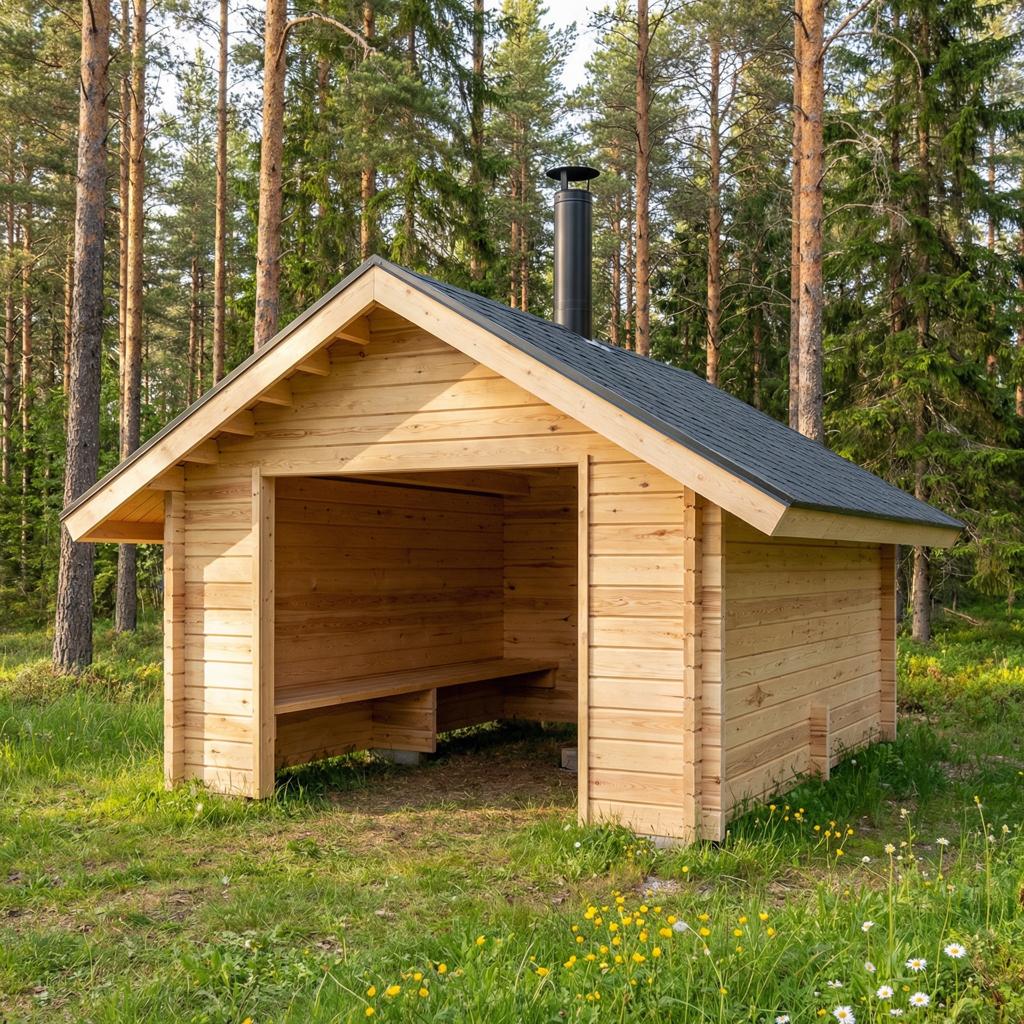 Grillikatos M Umpiseinä 10m2 - Huvimajat ja Grillikodat - 41005310 - 1